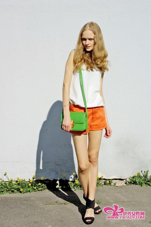 【<em>夏季短裤</em>搭配】轻巧<em>短裤</em>妙搭配<em>夏天</em>街头大秀