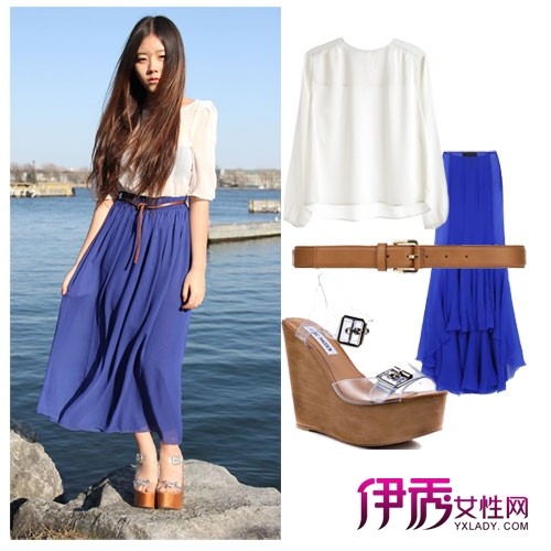 2012春夏潮流趋势深邃海洋 蓝色 的时尚魅力(6