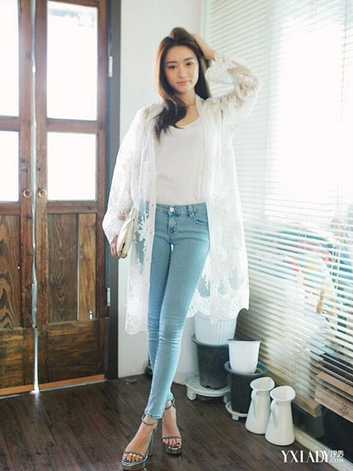 【女士穿衣<em>搭配</em>技巧】<em>夏季</em>轻薄<em>长开衫</em> 度假逛