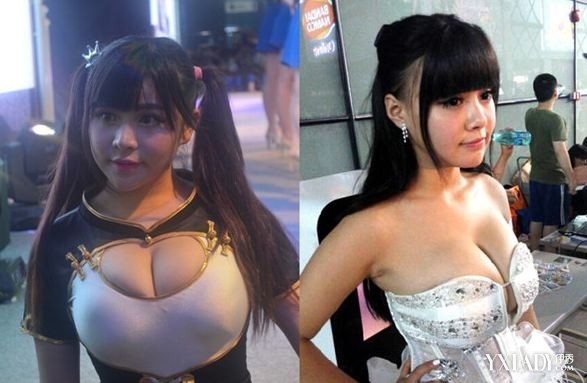 [图]<em>2014cj</em>开幕美腿林立胸器惊人 美胸MM示范