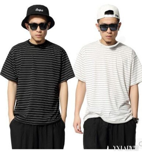 【图】圆领短袖t恤男 图案永远是前置(2)_圆领