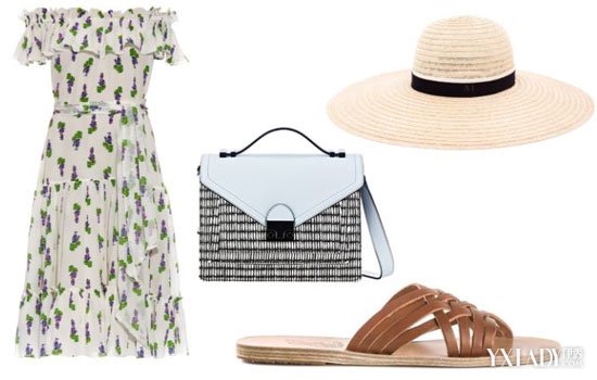 【组图】露肩连衣裙开启清凉style 巧妙搭配更出位_连衣裙_伊秀服饰网|yxlady.com