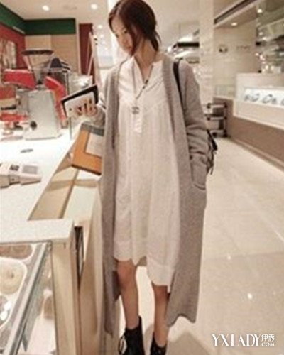 【图】长薄<em>浅灰色开衫</em>搭配有妙招 四种穿法惊