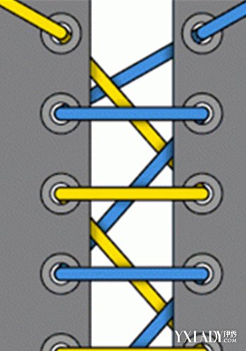 【图】系漂亮鞋带的图解 教你打造出个性的鞋