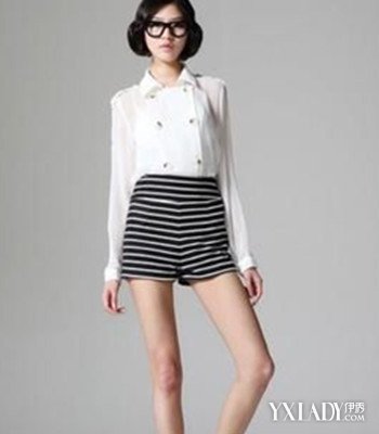 【图】<em>短裤女生生活照</em>片欣赏 3款时尚搭配让你