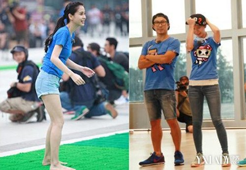 【图】杨颖紧身<em>超短裤照</em> 大明星教你如何搭配