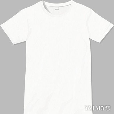 【图】2015创意diy白色t恤造型 剪裁图案设计定制