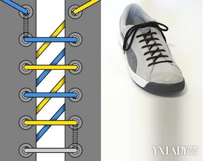 【图】鞋带系法大全 多种方式轻松学习_鞋带系