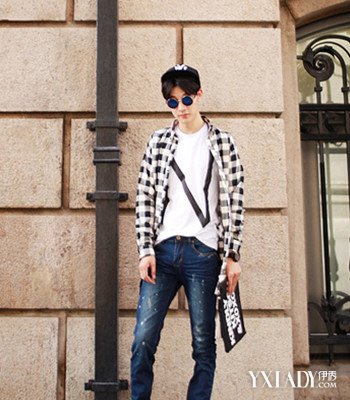 【图】原宿男牛仔裤怎么搭配 3款帅气穿搭个性