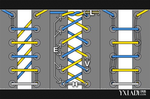 【图】花式系鞋带的方法图解欣赏 7种方法教你系出美美的鞋