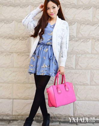 【图】显瘦长袖连衣裙搭配示范 必备优雅温暖