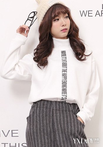 【图】新款卫衣女秋装搭配 展示休闲活泼的风