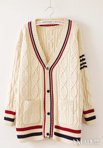 【图】女孩必备的<em>长毛衣开衫</em> 这样穿才可爱中