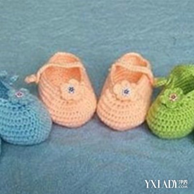 【图】天然材质宝宝鞋子的织法图解 三个教程教会妈妈