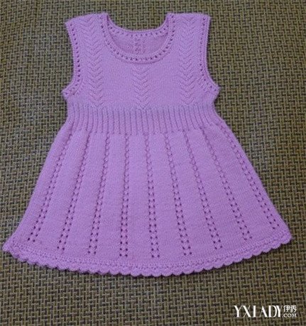 【图】宝宝裙子编织图片的展示 8步教你学会编织可爱背心裙