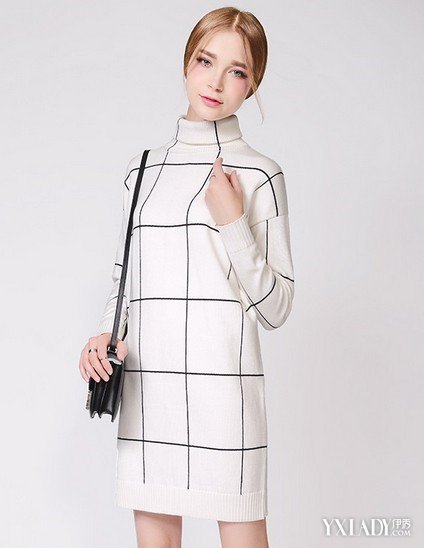 【图】关于秋装格子连衣裙的故事 让你瞬间减