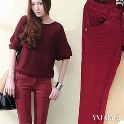 【图】解答<em>酒红</em>裤子<em>配什么</em>上衣 大气端庄提亮