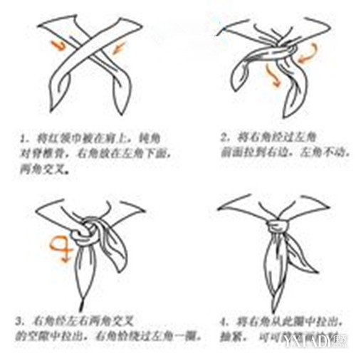 【图】红领巾的系法图解详细介绍 了解其悠久的来源