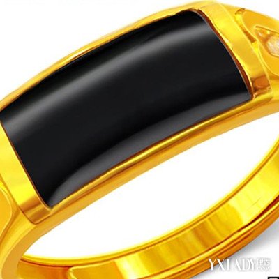 【图】黄金戒指图片男款展示 戒指选购和佩戴