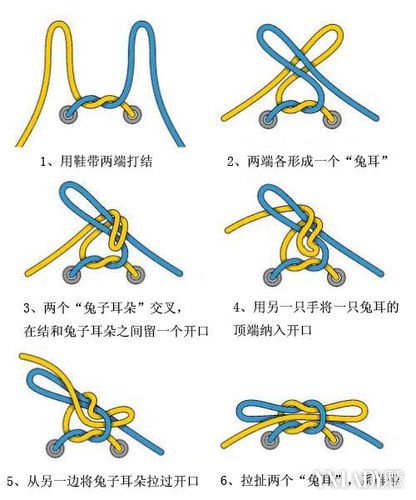 【图】快速系鞋带的方法大全 2秒系鞋带法帮你节约时间