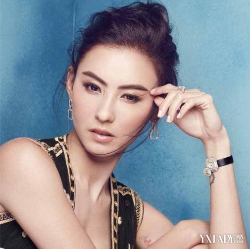 【图】 张柏芝登国际杂志 封面 干练利落有气场