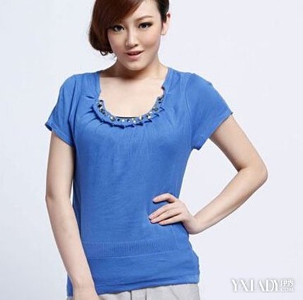 【图】中年雪纺衫短袖女夏装款式大盘点 妈妈