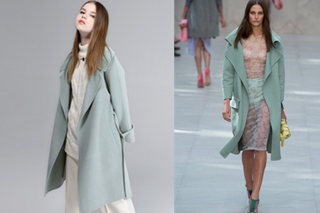 【图】豆绿色大衣怎么搭配 教你简单时尚的方法