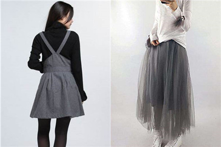 【图】烟灰色连衣裙该怎么搭配裤子 别样的俏皮风范