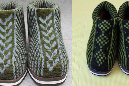 毛线棉鞋不同款式图 为你带来一份温暖与感动