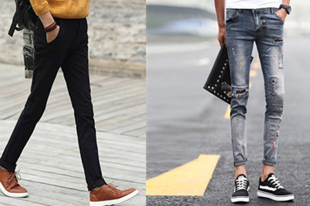 【图】男士铅笔裤配什么鞋子更时尚 四款潮鞋助你迅速提升时髦指数