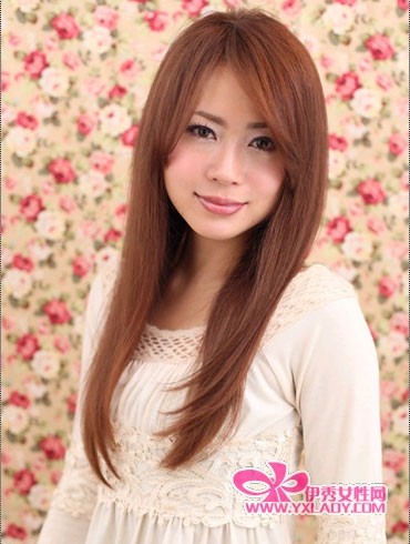 日系百搭脸型的浪漫<em>女人</em>味<em>直发</em>_DIY<em>发型</em>_美容