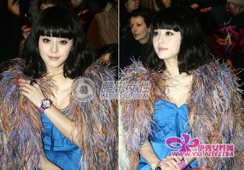 中国女明星发型show