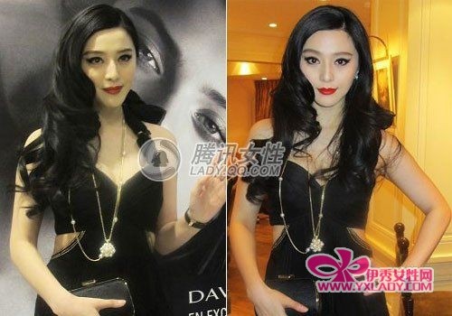 中国女明星发型show