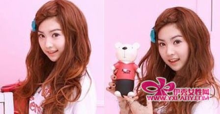 刘海编辫子发型图解图片