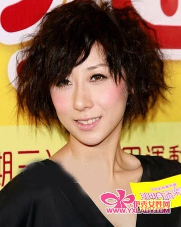 13款明星花样刘海比拼 谁比谁潮(7)_DIY发型_