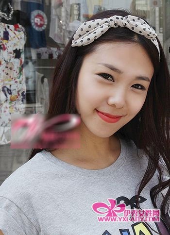 学韩剧女主角 用<em>发带</em>打造<em>百变发型</em>【组图】(3