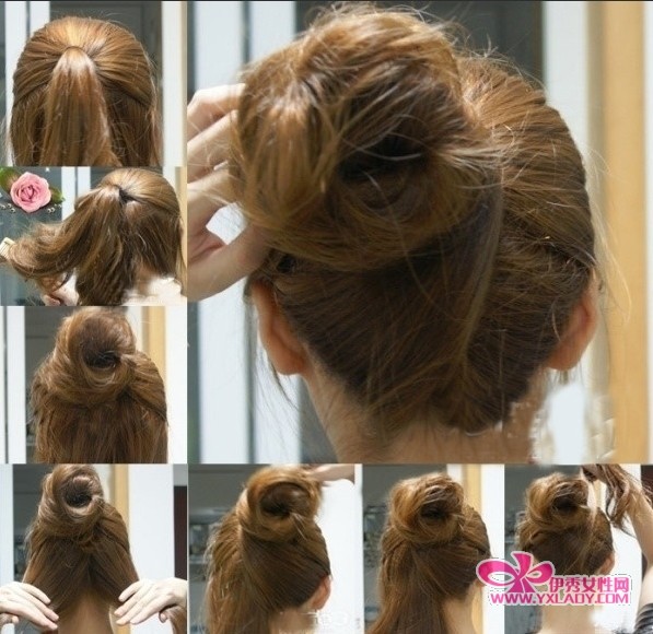 网友示范今夏不可错过的20款潮流<em>盘发</em>_流行发