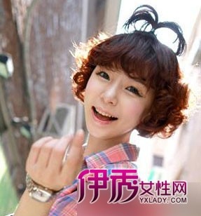 标签:韩式发型女生发髻短发