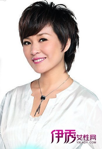盘点美丽俏佳人短发发型_明星发型_美容-伊秀女