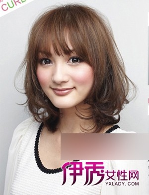 圆形脸发型设计最新6款圆形脸适合的发型_流行