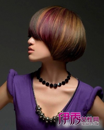 2012沙宣女生短发图片