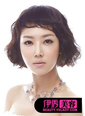 齐刘海新娘发型 打造温柔浪漫小女人_流行发型_