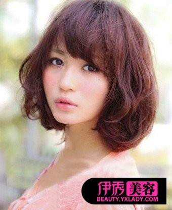 中短发梨花头+塑造迷人小脸(2)