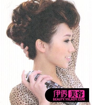 花样美少女盘发+美丽风情妙不可言(5)