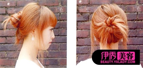 长发<em>梳头发型</em>