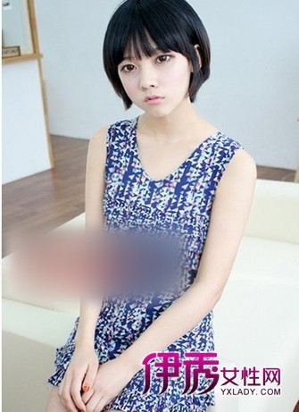 2012年流行的<em>女生黑色短发发型</em>(5)_流行<em>发型</em>_
