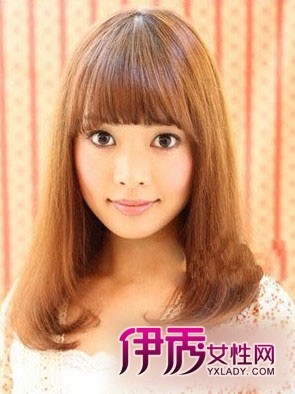 自然卷适合什么发型+女生长发发型