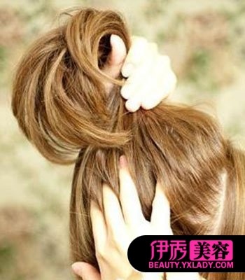 怎样扎头发简单好看+淑女扎发(18)