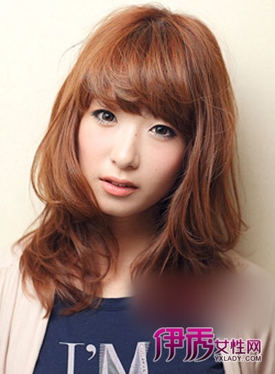 日式中长发烫发发型 逆转村姑变<em>靓妹</em>_流行发型