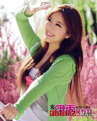 赵奕欢青春美少女活泼发型